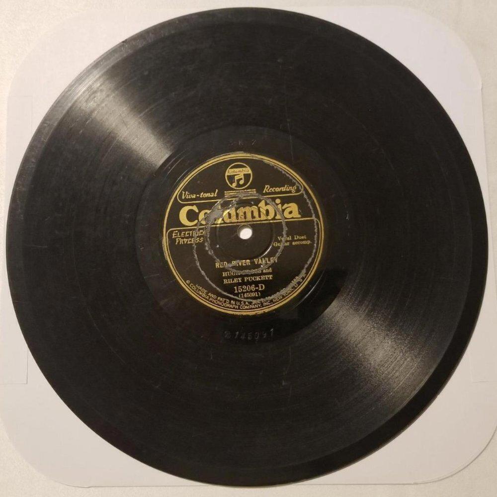 3/$25 H. Cross & R. Puckett 78 RPM Tulip / Red River Columbia 15206D